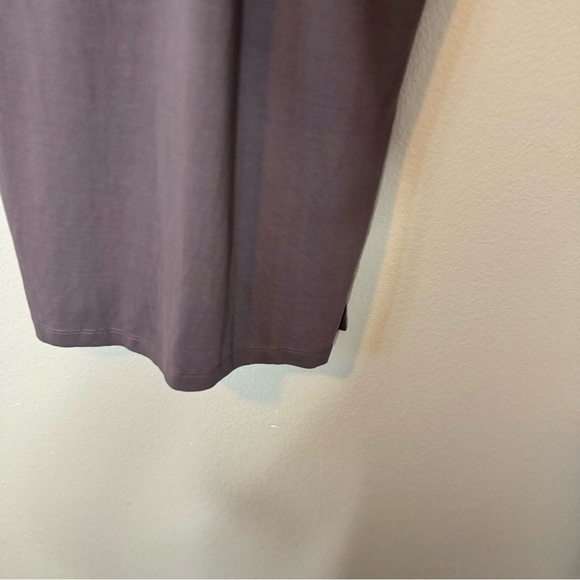 New Heartloom Side Cut Out Short Sleeve, Back Knot, Midi Dress in Galaxy XS - Picture 7 of 16